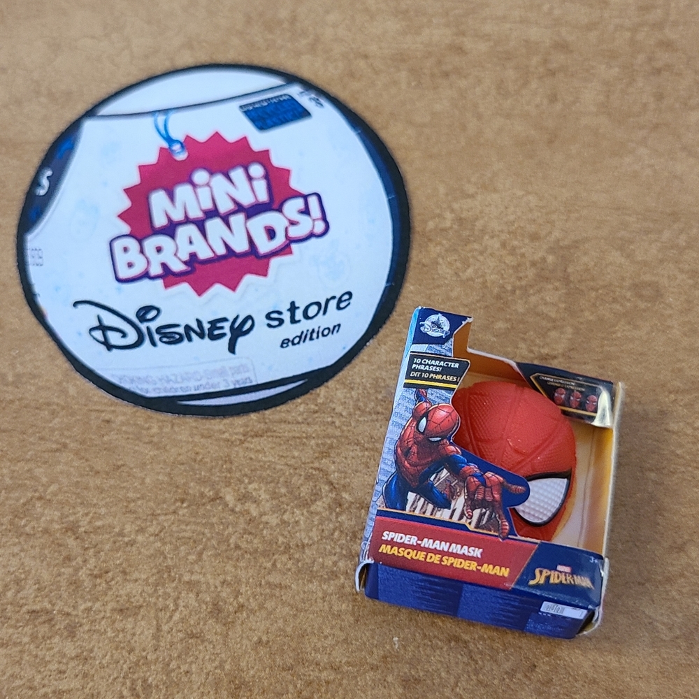 Zuru DISNEY Mini Brand Collectors Toy: Spiderman Mask